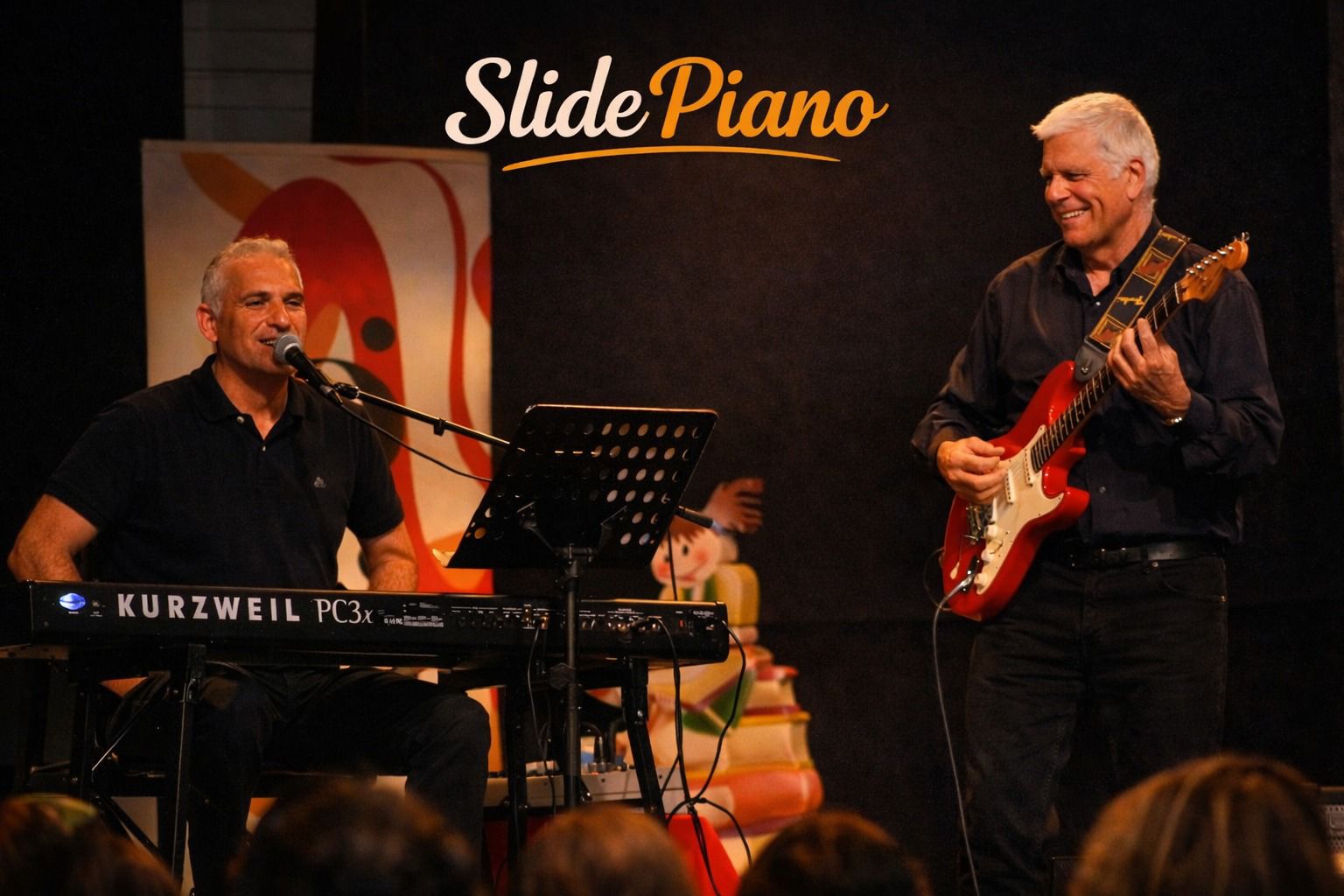 SLIDEPIANO, Veu, piano i guitarra, Rhythm & Blues and Rock'n'Roll